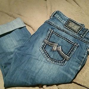 Miss me boyfriend capris